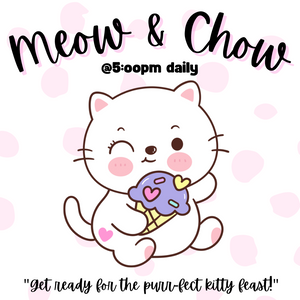 Meow & Chow Dinner Time Session