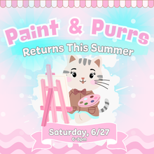 Paint & Purrs 🎨🐱 Summer Edition