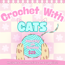 Crafternoon Session: Crochet With Cats