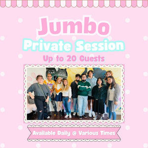 Private Jumbo Session (20 Guests)