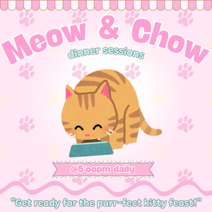 Meow & Chow Dinner Time Session