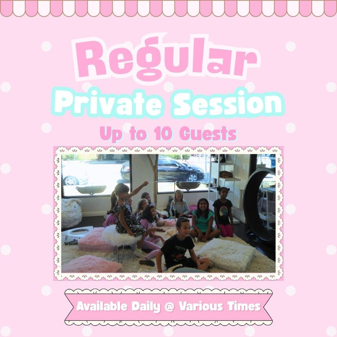 Private Regular Session (10 Guests)